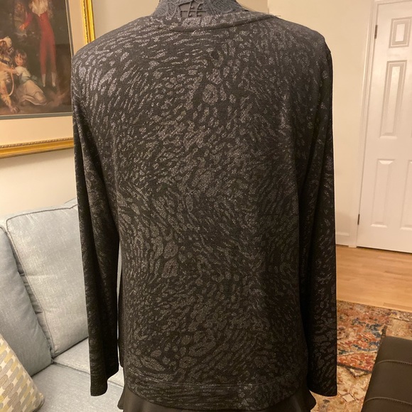 Style & Co. - NWOT, Size M, Dressy Black Tunic - Picture 3 of 6